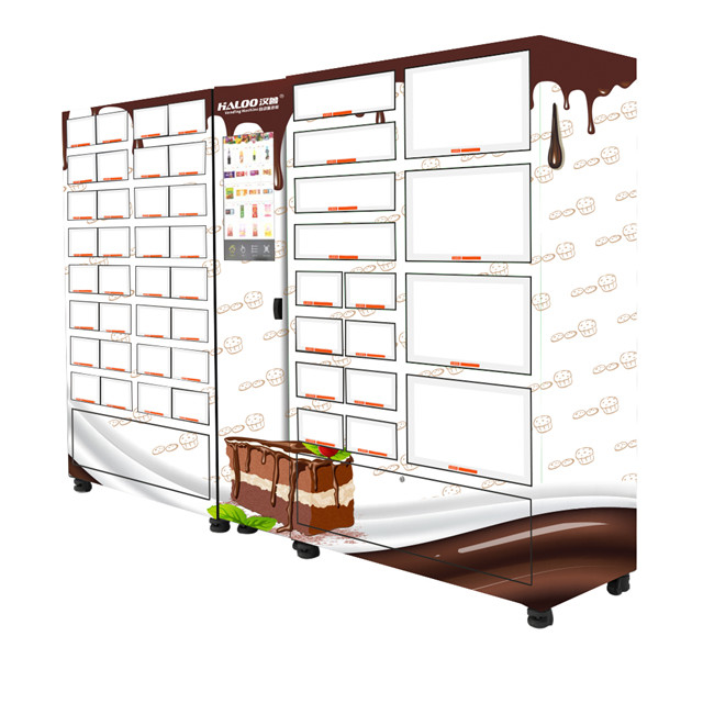 máquina expendedora del armario 1500W para OEM 5 de la certificación del CE del postre