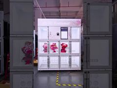 Máquina expendedora de flores Halo con pantalla táctil de 21,5 pulgadas y sistema de refrigeración y conservación, fabricada