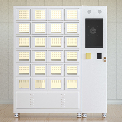 Máquina expendedora de enfriamiento estándar europea del armario de la exportación con la refrigeración de And 4℃ del lector de la tarjeta de crédito