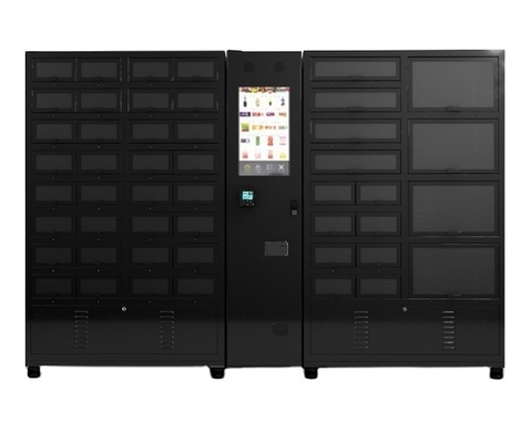 Máquina expendedora refrigerada mariscos modificada para requisitos particulares del gabinete de la flor de la carne de la torta del tamaño del armario