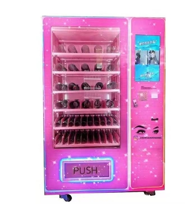 Máquina expendedora Lash Vending Machine With del pelo de las rosas fuertes pantalla táctil de 21,5 pulgadas