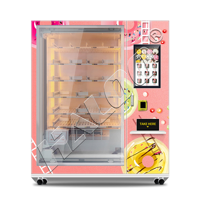 Red congelada automática de Wifi del poder de la máquina expendedora 900W del helado