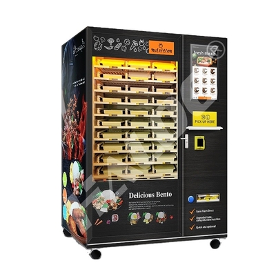 24 horas de máquina expendedora caliente de la comida con la función de calefacción rápida de la microonda