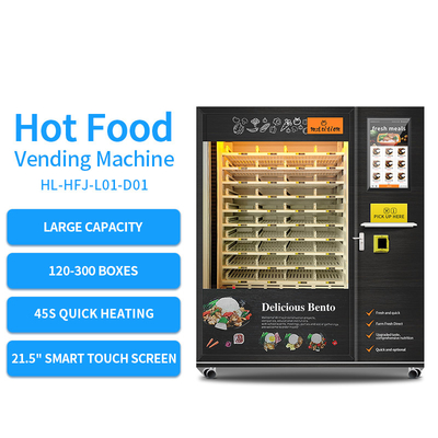 Máquina expendedora automática de la comida de la capacidad grande de 120 cajas con la función del enfriamiento y de calefacción