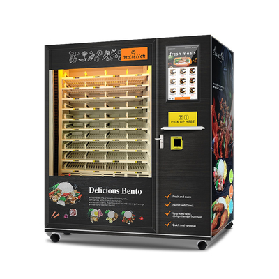 Máquina expendedora automática de la comida de la capacidad grande de 120 cajas con la función del enfriamiento y de calefacción