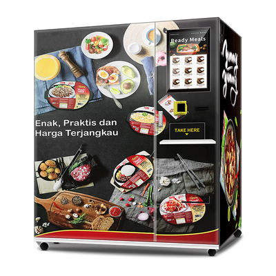 Menos la máquina expendedora congelada de la comida de Bento Breakfast Lunch Box Dumplings de 20 del grado comidas de la preparación cent3igrada con la función de calefacción rápida