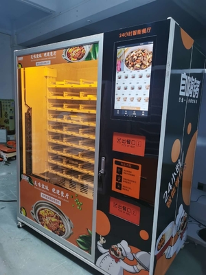 Máquina expendedora de encargo congelada del calentamiento por microondas de la comida de la comida fresca