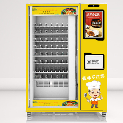Venta modificada para requisitos particulares de la caja del bento del horno de microondas de la máquina expendedora de la caja del bento de la comida del desayuno sola