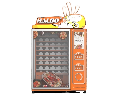 Máquina expendedora automática de la comida de la alta eficacia de la calefacción con microonda