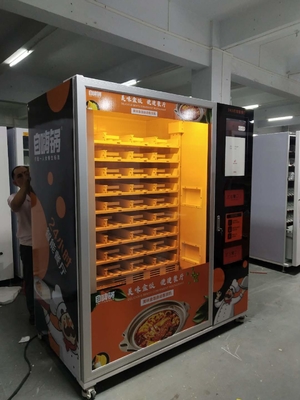 Máquina expendedora automática de la comida de la alta eficacia de la calefacción con microonda