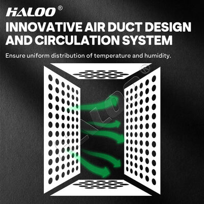 Máquina expendedora de flores Haloo con función SDK, cuerpo de acero inoxidable con sistema de refrigeración y humidificación