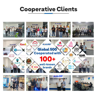 Máquina expendedora de libros Haloo con cerradura electrónica inteligente y puerta de gabinete transparente gruesa a prueba de explosión