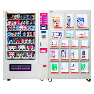 el adulto de la tienda del sexo 24h juega la máquina expendedora atractiva de la muñeca de la máquina expendedora higiénica de los productos de la máquina expendedora