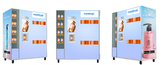 máquina expendedora grande del detergente para ropa del líquido de la capacidad del tanque 300L con WIFI