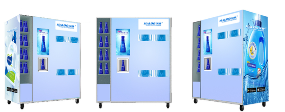 Baja agua líquida costo máquina expendedora detergente del esfuerzo personal del repuesto