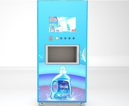 máquina expendedora detergente líquida del repuesto del agua del esfuerzo personal 4G con la capacidad 200L