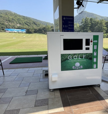 Equipo comercial de la máquina expendedora de la pelota de golf del dispensador de la pelota de golf del campo de prácticas