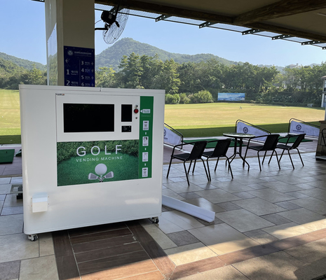 dispensador automático de la bola de la máquina expendedora del golf de la red de 4G Wifi para el certificado del Ce del campo de golf