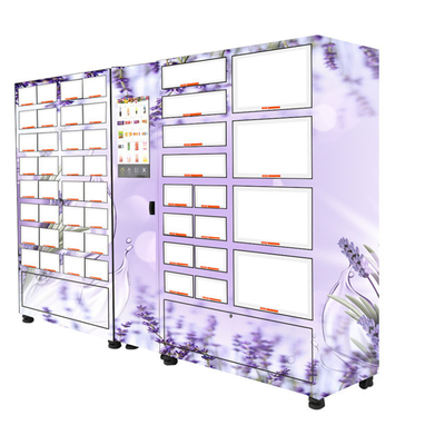 Máquina expendedora automática del armario del servicio del uno mismo con la refrigeración de enfriamiento 4℃