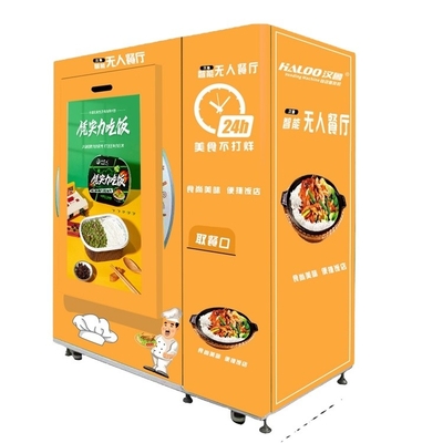 Máquina expendedora automática de la comida congelada con la microonda para la caja Bento