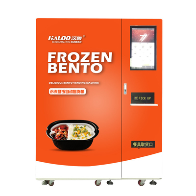 Máquina expendedora automática de la comida congelada con la microonda para la caja Bento