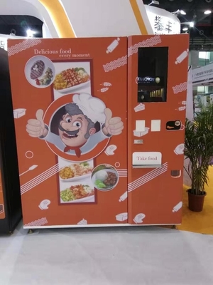 Solo OEM caliente del poder de la máquina expendedora 3500W de los alimentos de preparación rápida de Mircowave