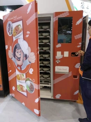 Máquina expendedora preparada máquina expendedora de la comida de las comidas de Bento Box Vending Machine Freezing