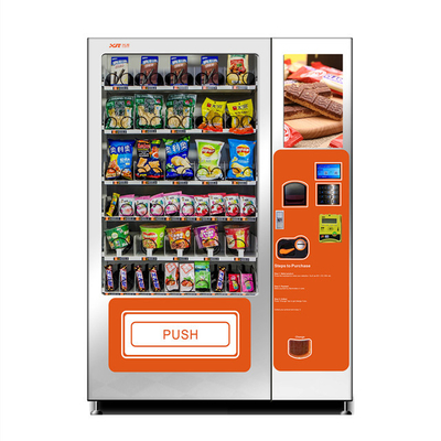 Máquinas expendedoras combinadas de la comida y de la bebida, lector de tarjetas Vending Machine