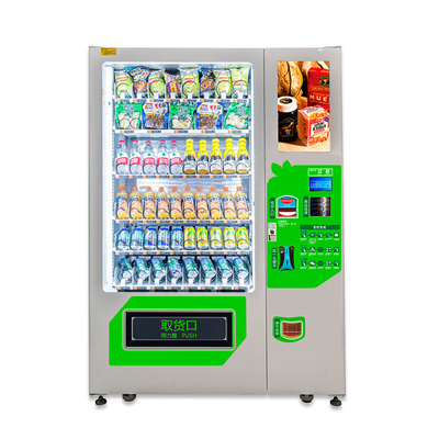 Máquinas expendedoras combinadas de la comida y de la bebida, lector de tarjetas Vending Machine