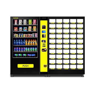 Máquina expendedora de la fruta fresca del OEM combinada con la red del armario 4G
