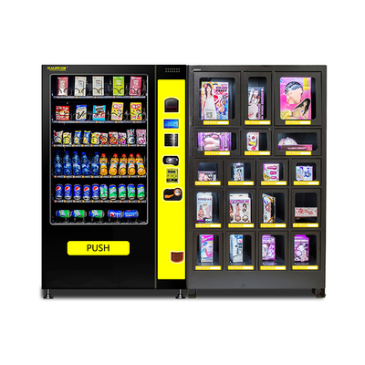 Sexo Toy Vending Machine de la situación del piso con 18 gabinetes del armario
