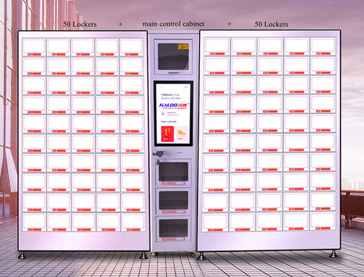 Máquina expendedora no frigorificada de la combinación de la máquina expendedora del armario de la red de Wifi 4G