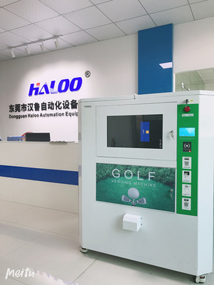 Máquina expendedora de la pelota de golf de la gestión de la calidad de miembro automática para el campo de prácticas del golf