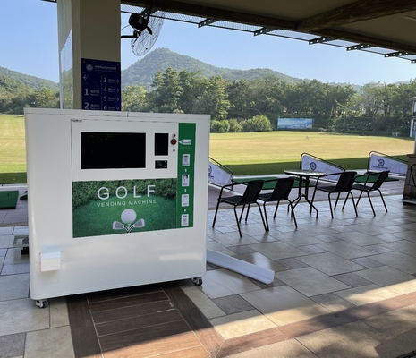 Máquina expendedora de la pelota de golf de HALOO para la red del campo de golf 4g Wifi