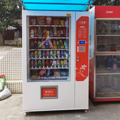 El bocado del certificado del CE y la máquina expendedora de la bebida refrigeraron, máquina expendedora automatizada