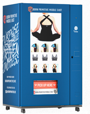 Máquina expendedora de la ropa del desgaste de la ropa que nada de la máquina expendedora de la aptitud de la camiseta apretada automática del traje