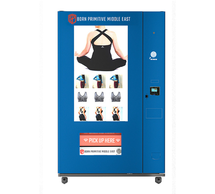 Máquinas expendedoras grandes de la ropa de la pantalla táctil para los trajes de natación de los trajes de la yoga