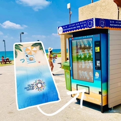 Máquina expendedora no frigorificada 220V 50HZ de los trajes de natación de la toalla de playa
