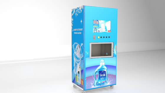 Máquina expendedora líquida del dispensador del detergente para ropa del diseño del ODM con la pantalla táctil