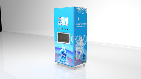 Máquina expendedora líquida del dispensador del detergente para ropa del diseño del ODM con la pantalla táctil