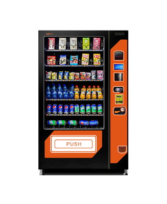 Máquina expendedora fría automática refrigerada de la bebida para las bebidas y los bocados