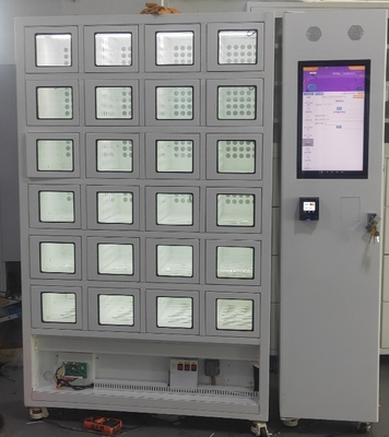 La máquina expendedora floral de la planta refrigeró la venta del armario