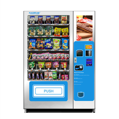 OEM normal de la altura de la anchura 1920m m de Chips Snacks Vending Machine 1350m m de la temperatura 120W