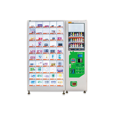 Máquina expendedora ciega 220V de la caja de la belleza colorida del certificado del CE con la luz del LED