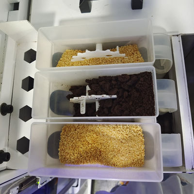 Máquina automática de helados blandos para exteriores con pantalla táctil de 32 pulgadas y función de limpieza automática