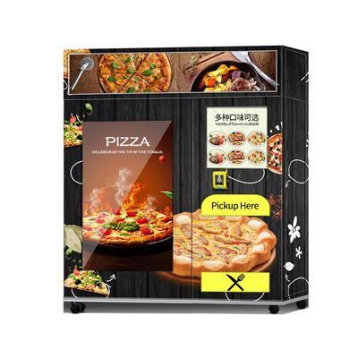 Máquina expendedora caliente de la pizza con la pantalla táctil grande de 49 pulgadas
